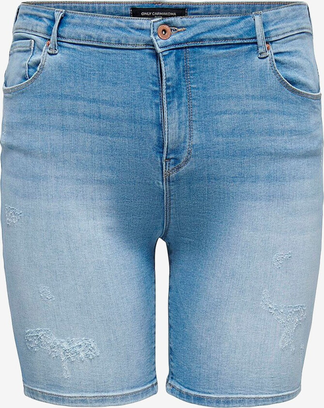 Jeans-shorts carLola Reg Dest Dnm Short - Blå