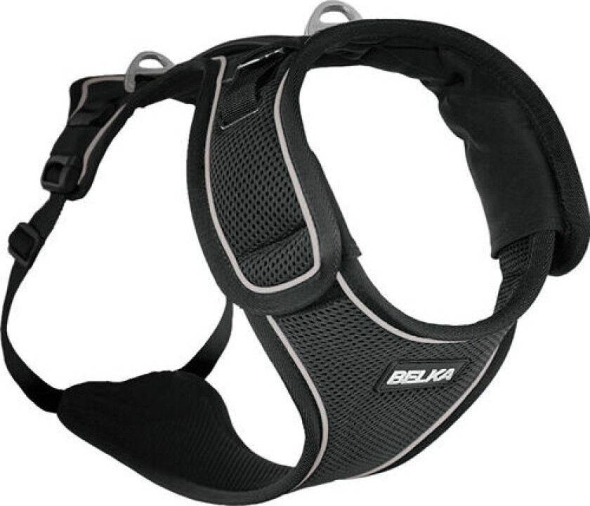Belka Hundesele Y-sele Svart S