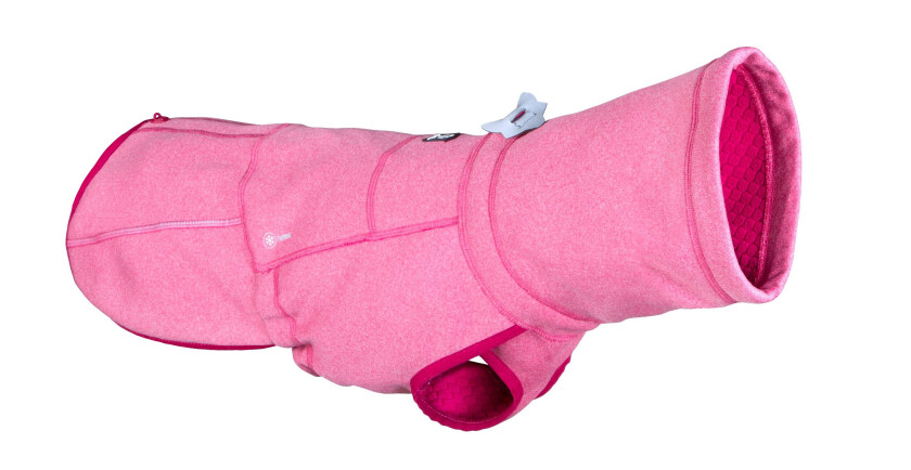 Hurtta Razzle-Dazzle Reversible Midlayer Hundjacka Rosa (60 cm)