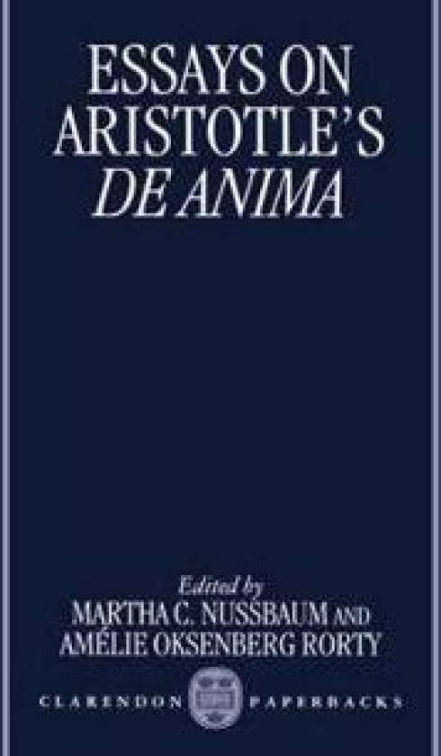 Essays on Aristotle's De Anima