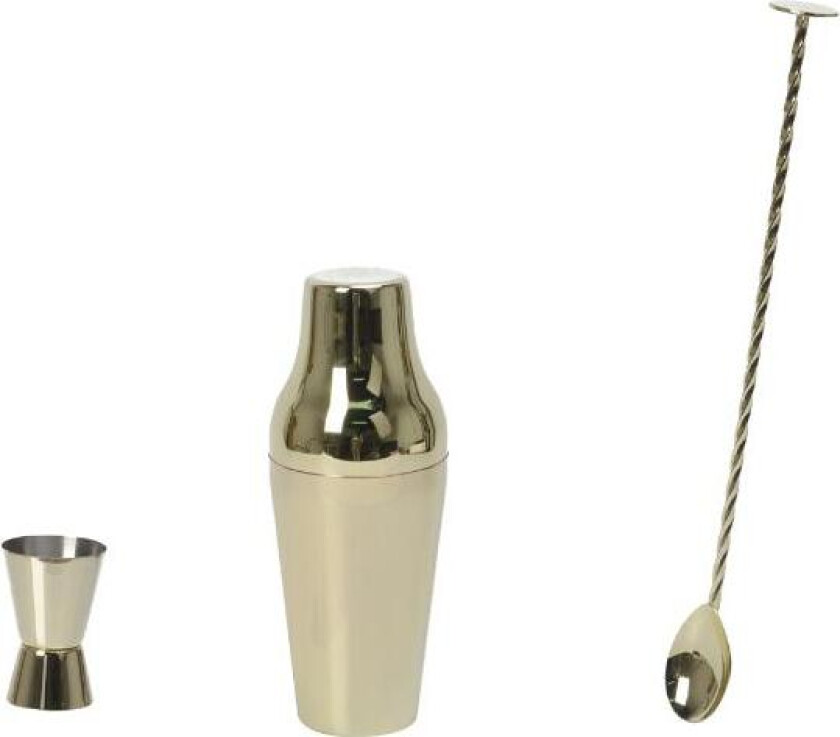 Sontell barsett 3 deler gull