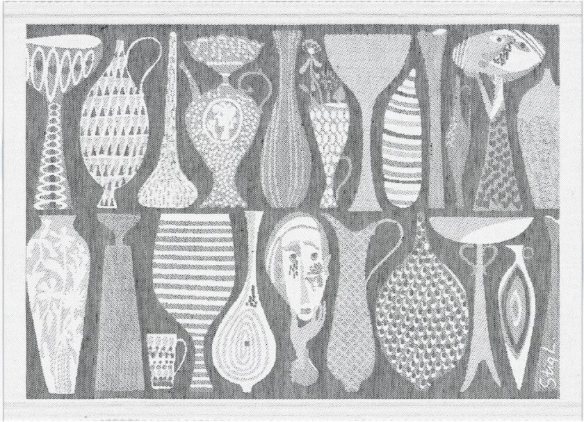 Pottery bordbrikke 35x48 cm Svart