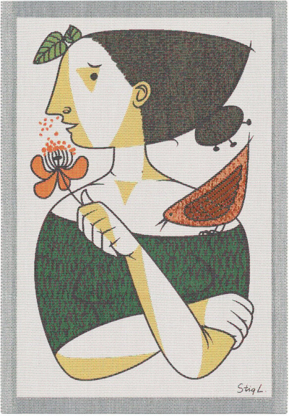 Karaktär kjøkkenhåndkle 35x50 cm Multi