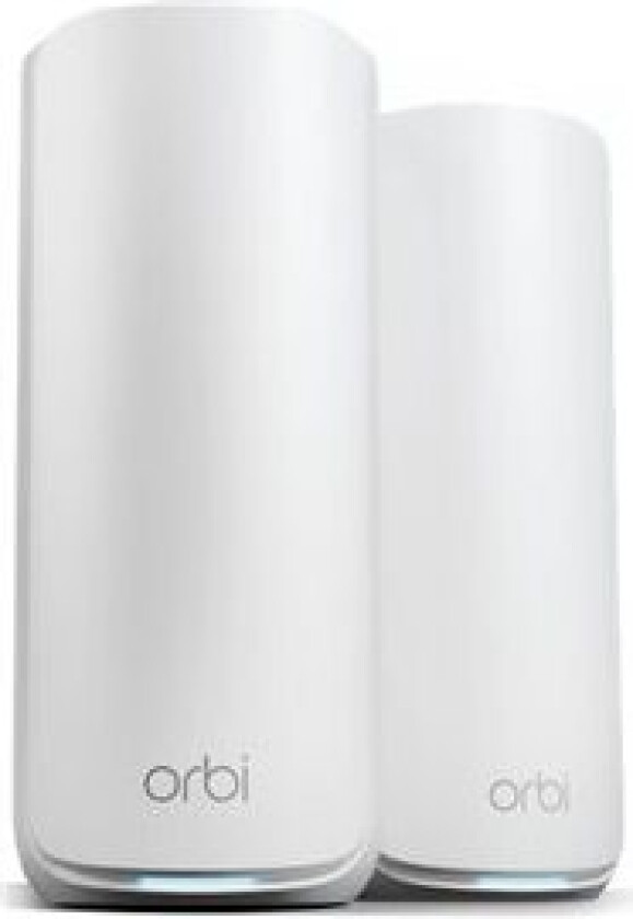 Orbi 870 Series Rbe872 - Wi-Fi-System - (Ruter, Utvider) - Inntil 6000 Kvadratfot - Maske 10Gbe, 2.5Gbe, Wi-Fi 7 - Wi-Fi 6 - Multibånd