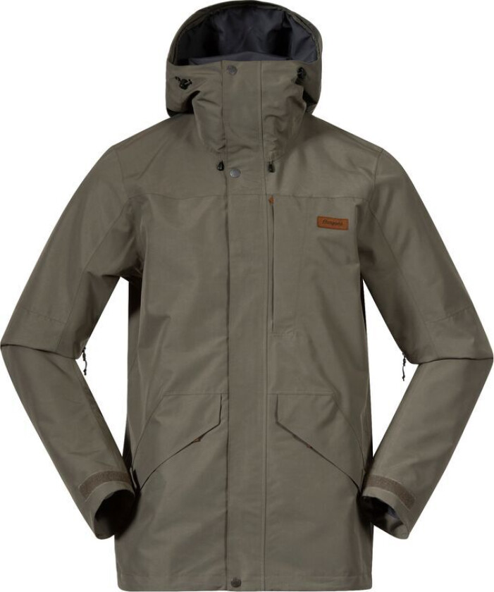 Men's Nordmarka 2L Shell Jacket M, Green Mud