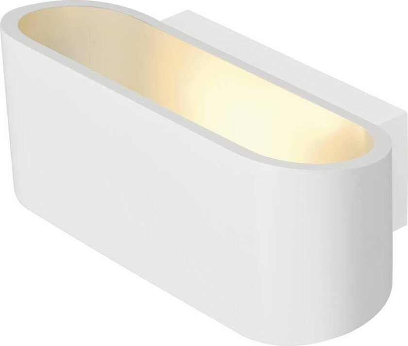 Ossa vegglampe opp/ned lys - Hvit