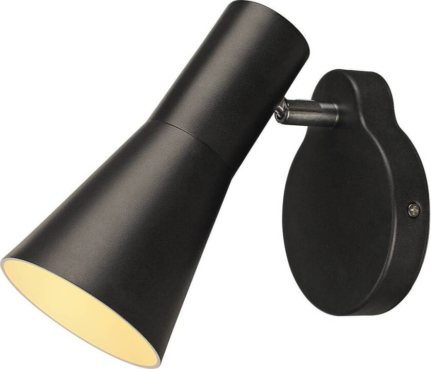 Phelia vegglampe - Svart