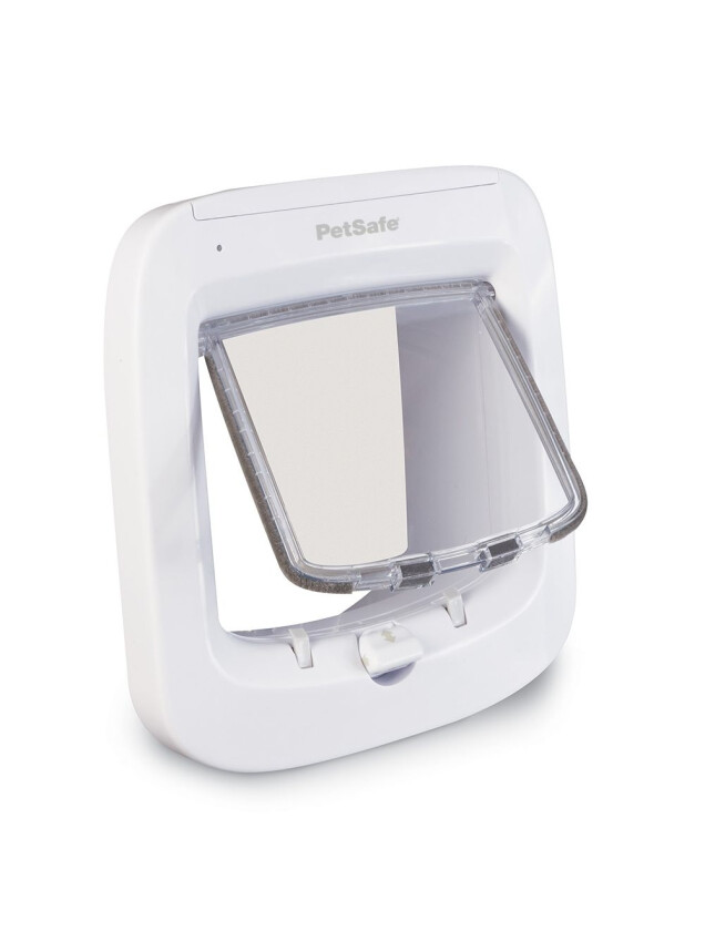 PetSafe Microchip katteluke - PetSafe katteluke hvit