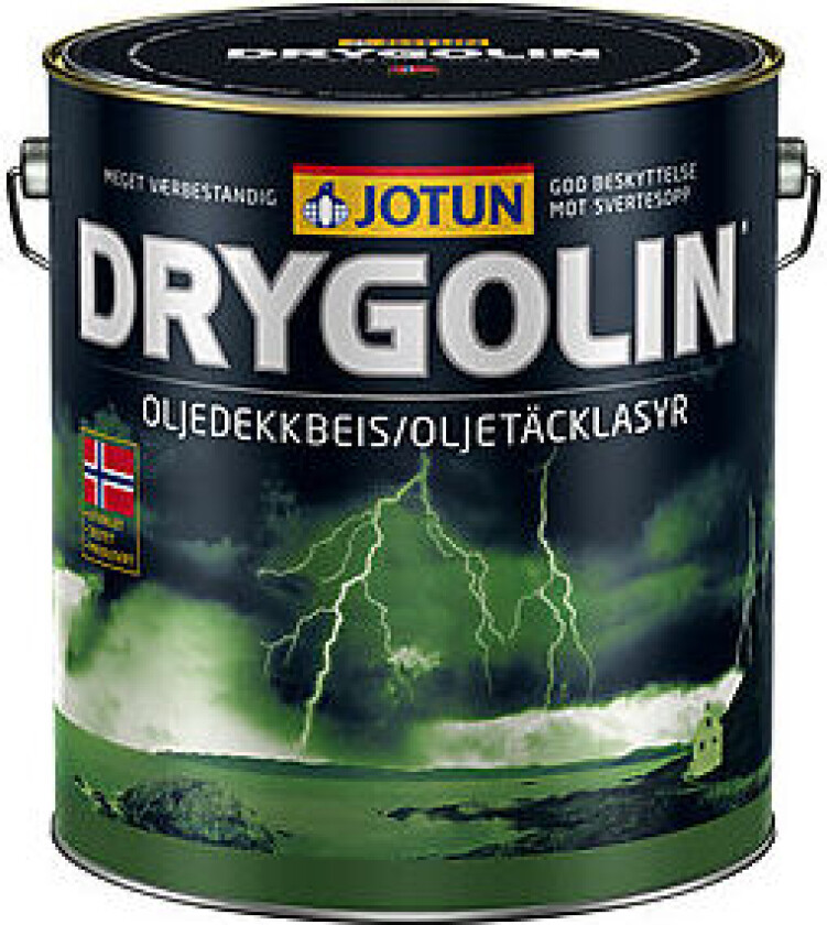Jotun oljedekkbeis oksydrød 9 liter