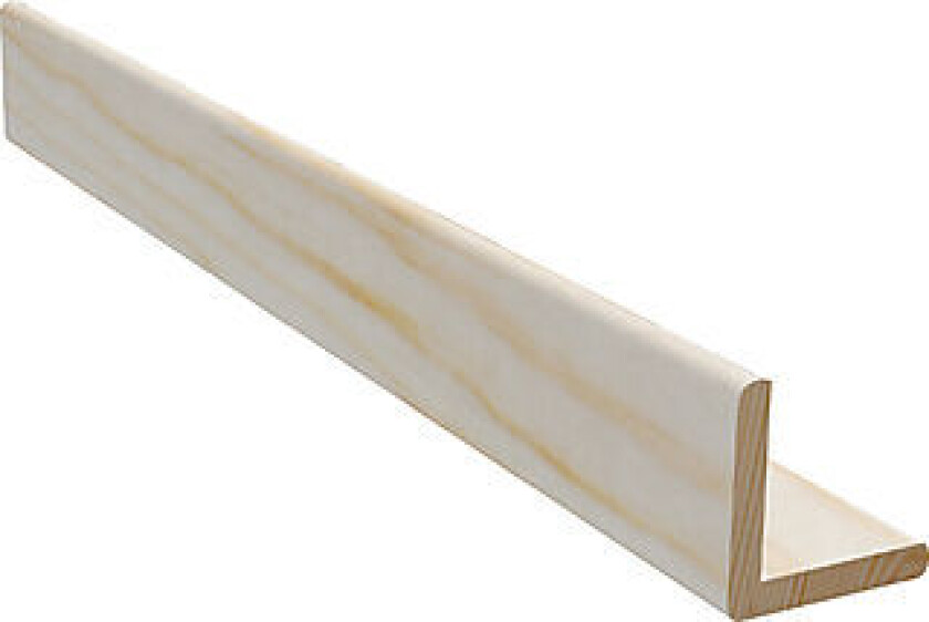 Vinkellist furu ubehandlet 31x31x2700 mm