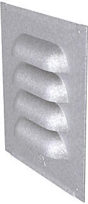 Sjalusirist flat aluzink 100x100 mm