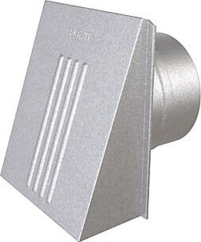 Ventilatorventil med kappe/spjeld 6x6" ø 150 mm