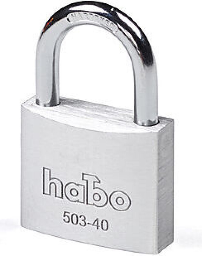 Habo hengelås 503-40 aluminium