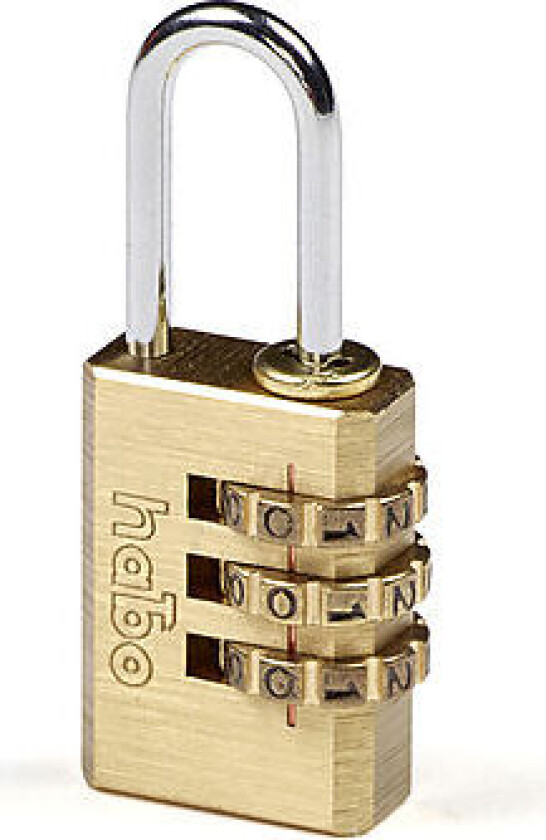 Habo hengelås 203-28 m/kode