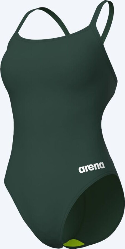 badedrakt for damer - Team Challenge Solid - Mørkegrønn