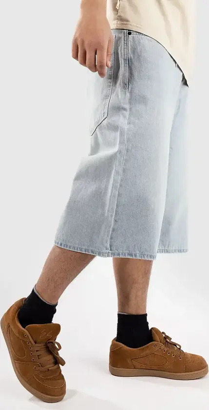 Ultra Wide Sk8 Denim Shorts blå