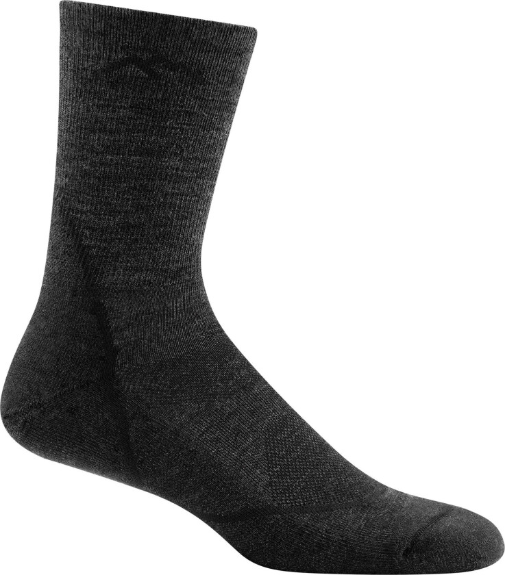 Men's Light Hiker Micro Crew Light Cushion XXL, Black