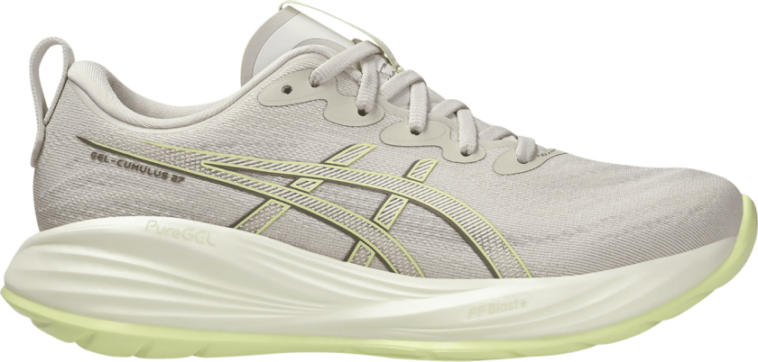 Gel-Cumulus 27, løpesko, dame Mineral Beige/yellow