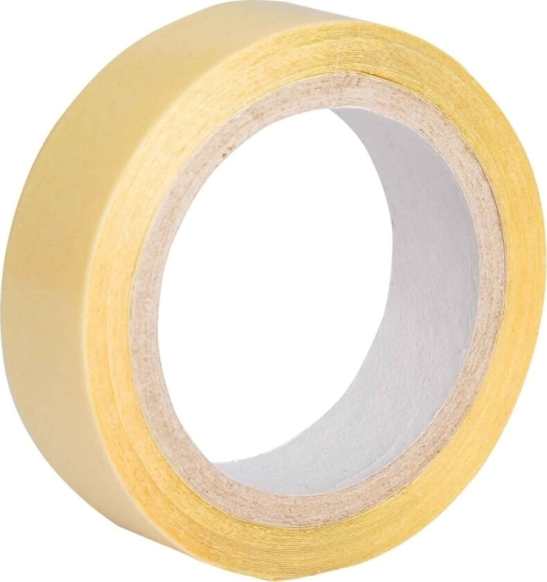 Dobbeltsidig Selvklebende Tape, 15 Mm X 5 M Farge: Pastellgul (K55515)
