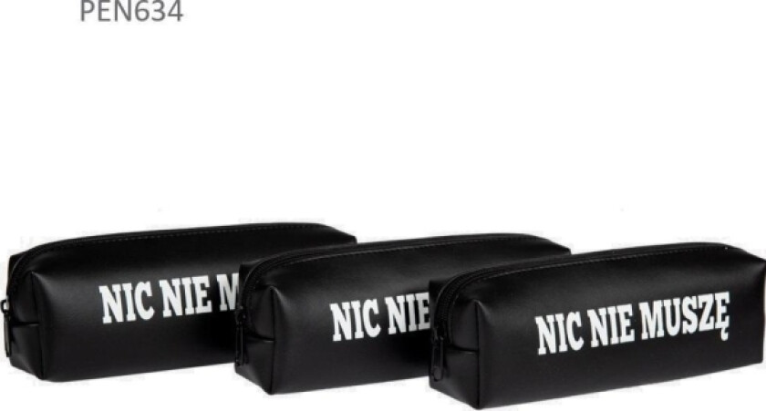 One-Compartment Pencil Case I Don't Need Anything