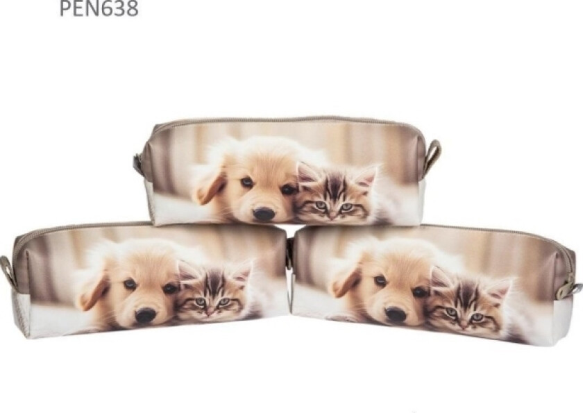 One-Compartment Pencil Case Friends