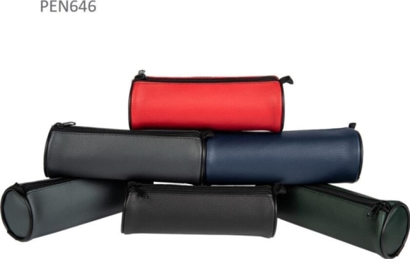 One-Compartment Round Pencil Case Mix