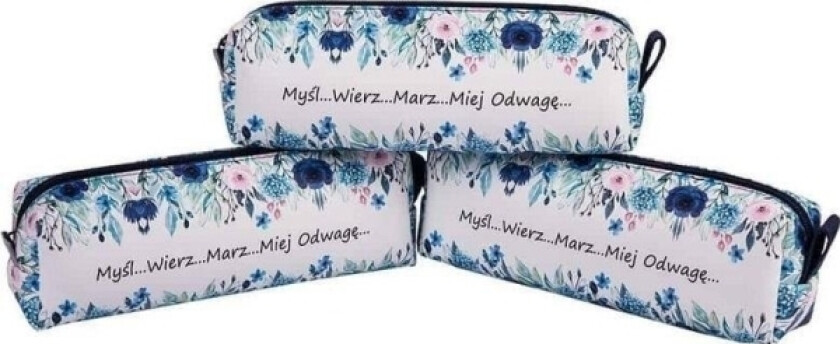 One Compartment Pencil Case Think, Believe, Dream...