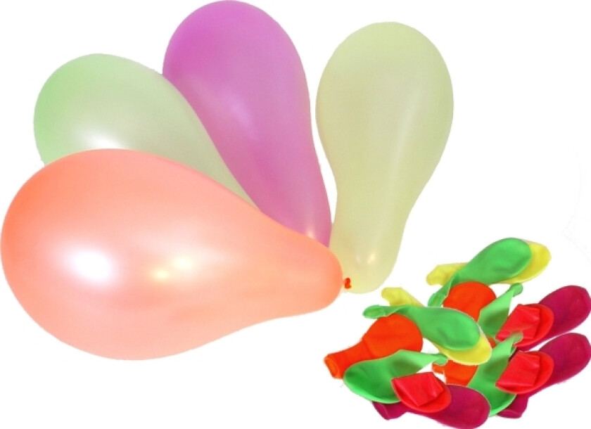 Balony Baloniki Neon (15Szt.) rednica 24Cm