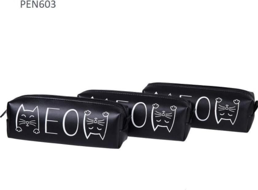 Meow One-Compartment Pencil Case