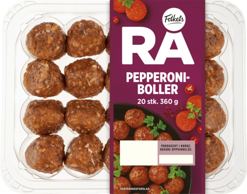 Pepperoniboller 360g