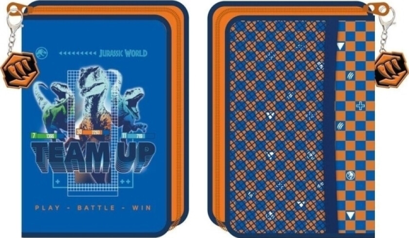 Jurassic Park 1 Lock Pencil Case With Accessories