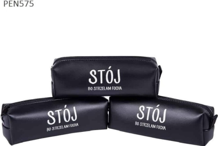 One-Compartment Pencil Case Stand Up Because I'm Shooting A Furball