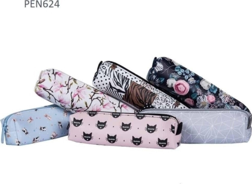 One Compartment Pencil Case Mix Designs