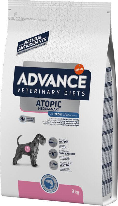 Advance Atopic med ørret - 2 x 3 kg