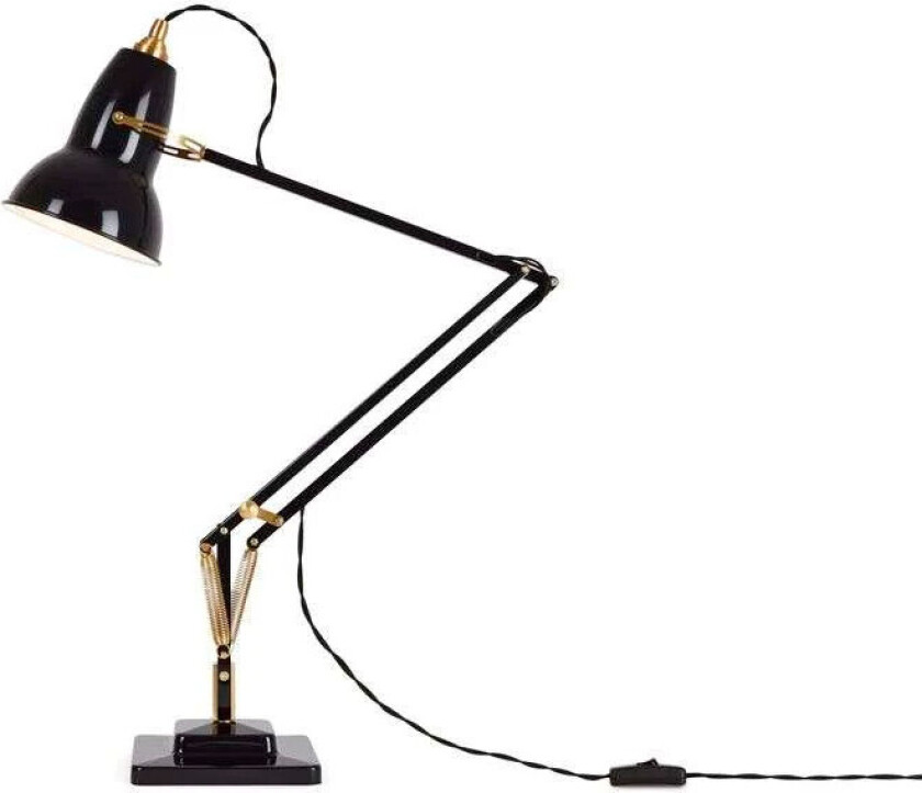 Original 1227 Brass Desk Lamp Jet Black