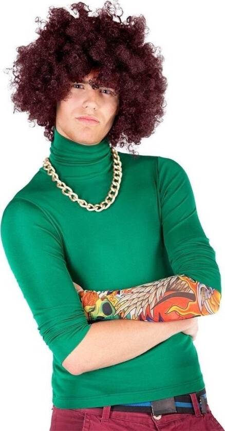 Afro Xxl Brun Parykk