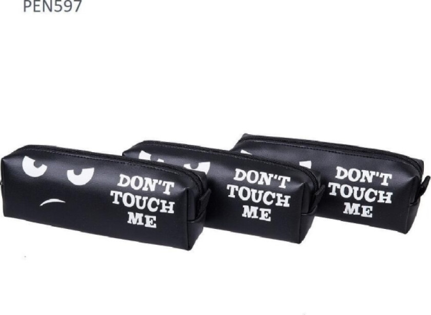 One Compartment Pencil Case Don't Touch Me