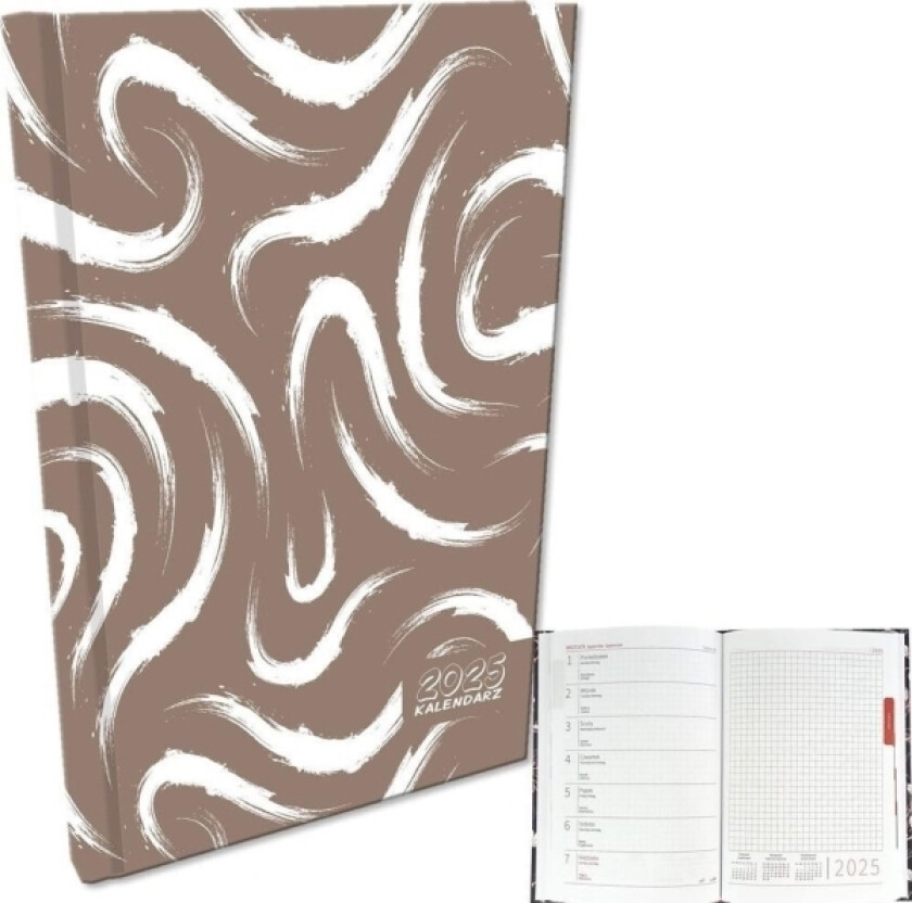 Kalender 2025 A5 Ukentlig Mazia Beige