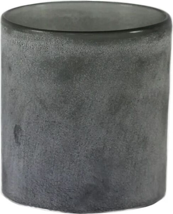 Frost telysglass M Grå