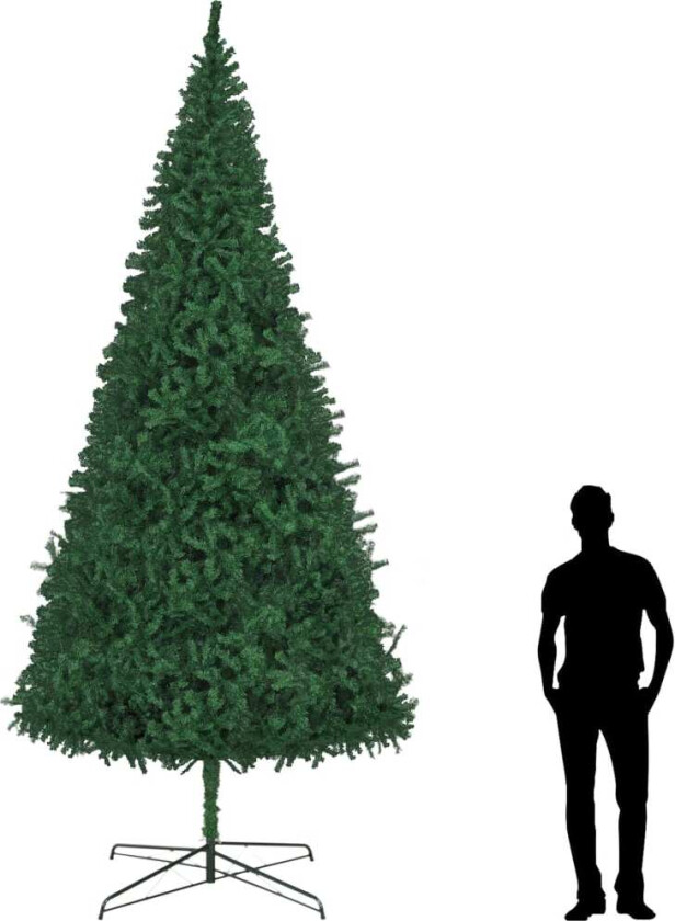 Kunstig juletre 400 cm grønn