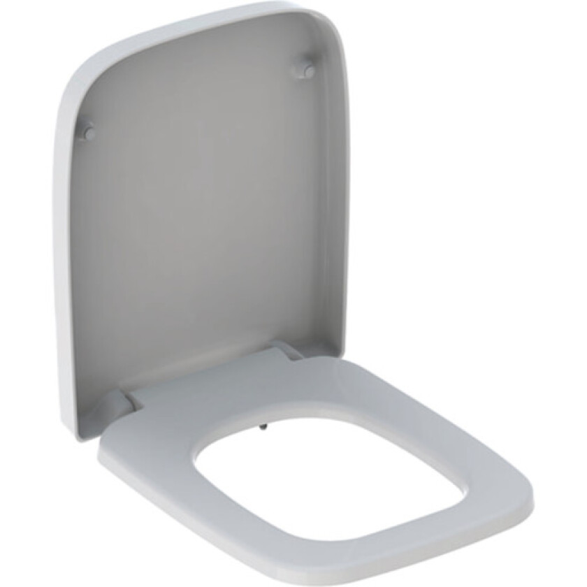 GEBERIT toalettsete softclose/QR m/lokk duroplast hvit