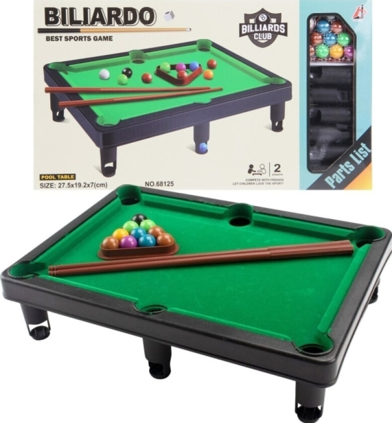 Billiard Table 28X19x7