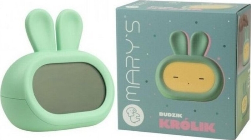 Mary`S Alarm Clock Rabbit Green - Mw20731
