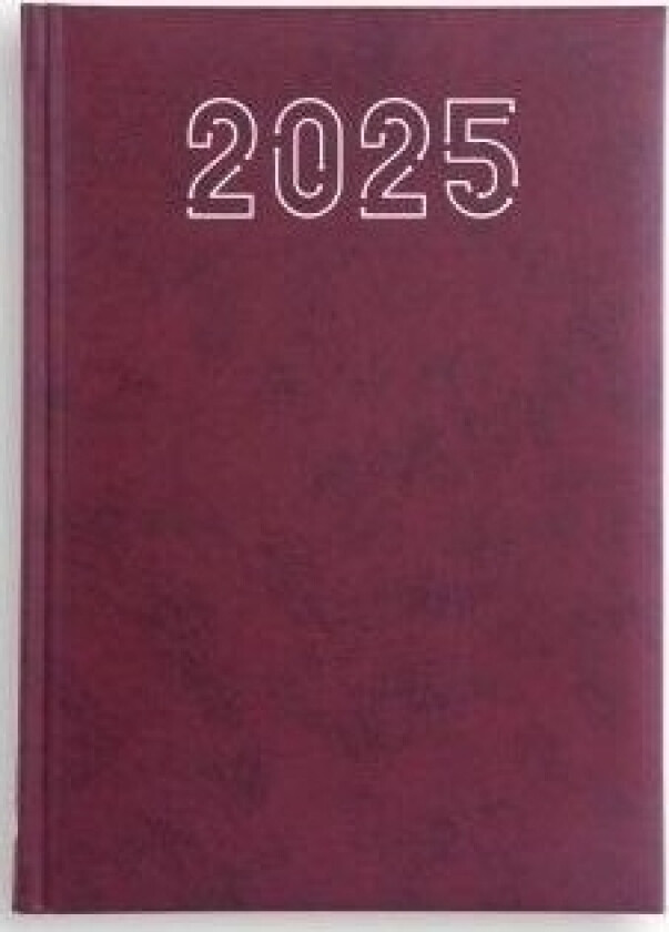 Kalender 2025 A5 Standard Rødbrun