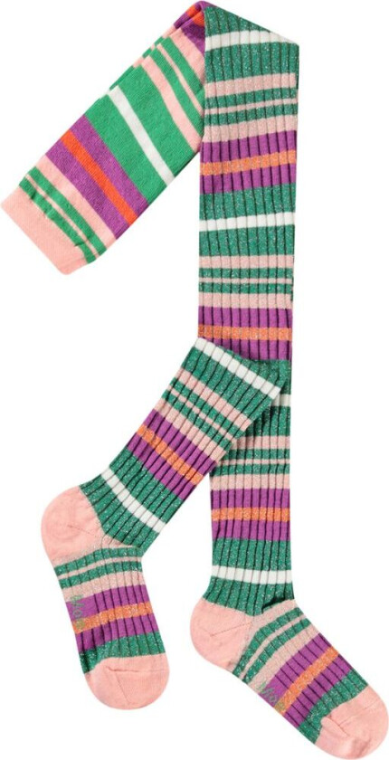 Stripy Tights Exotic Stripe | Grønn | 92/98 cm