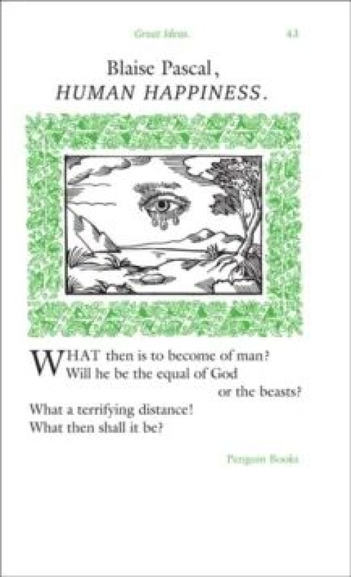 Human Happiness av Blaise Pascal