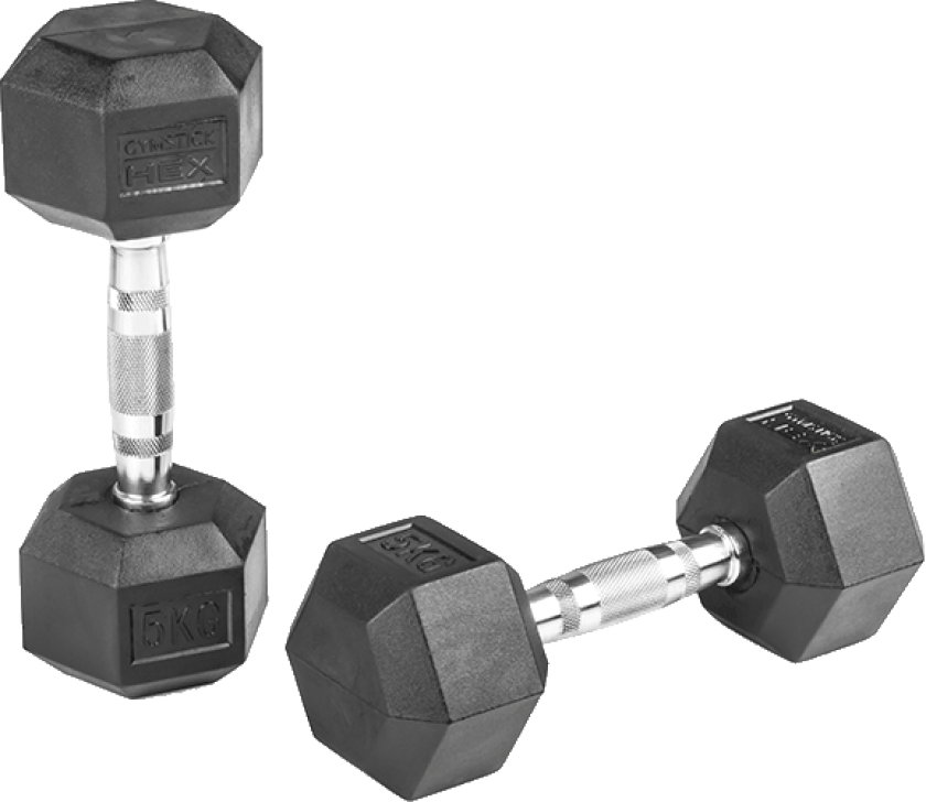 Hex Dumbbell 5kg - single
