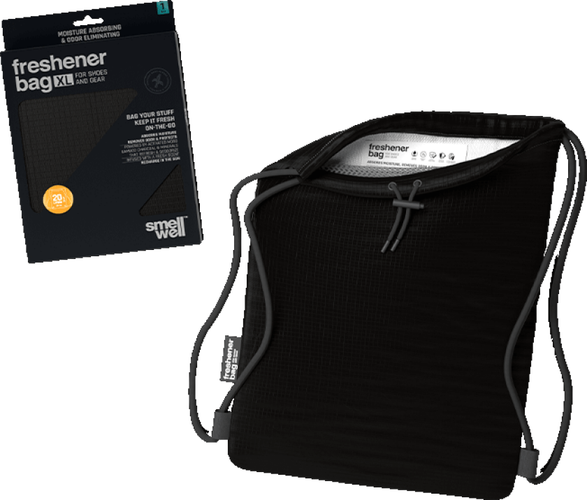 SmellWell - Freshbag XL , Solid Black