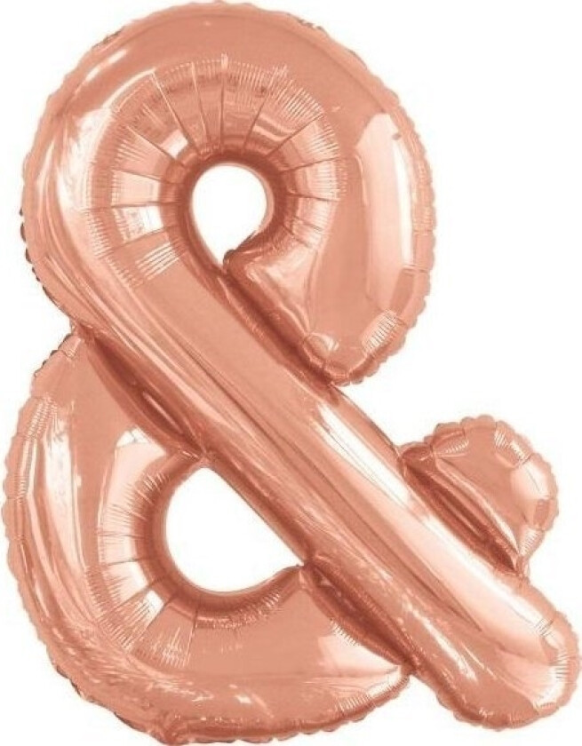 Balon Foliowy Znak & Róowe Zoto 71X86cm
