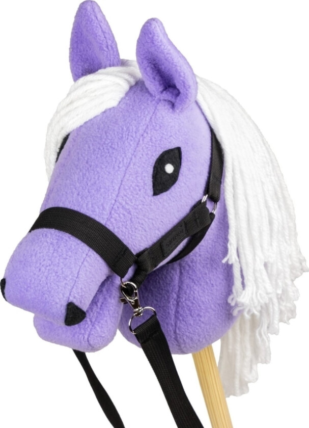 Froster Hobby Horse Skippi A5 - Ko Na Kiju - Lawendowy Fioletowy - Kantar I Wodze